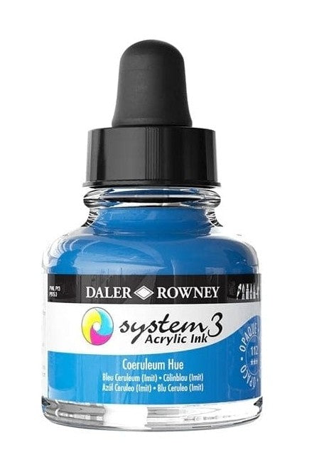 Daler System3 Ink 29.5ml 112 Coeruleum Blue
