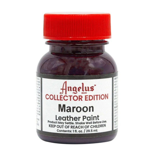 Angelus Leather Acrylic Paint Collector Edition 29.5ml Maroon