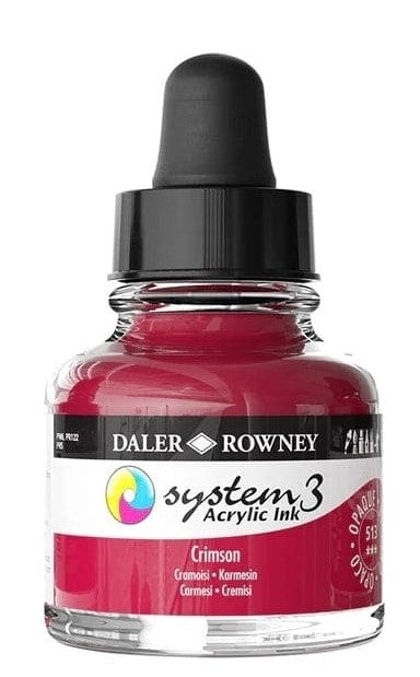 Daler System3 Ink 29.5ml 513 Crimson
