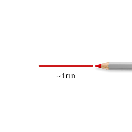 Staedtler Lumocolor Non-permanent Omnichrom Watersoluble Pencil Red