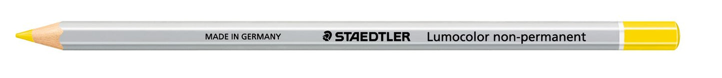 Staedtler Lumocolor Non-permanent Omnichrom Watersoluble Pencil Yellow