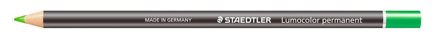 Staedtler Lumocolor Permanent Pencil Glasochrom- Waterproof Green