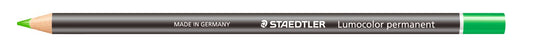 Staedtler Lumocolor Permanent Pencil Glasochrom- Waterproof Green