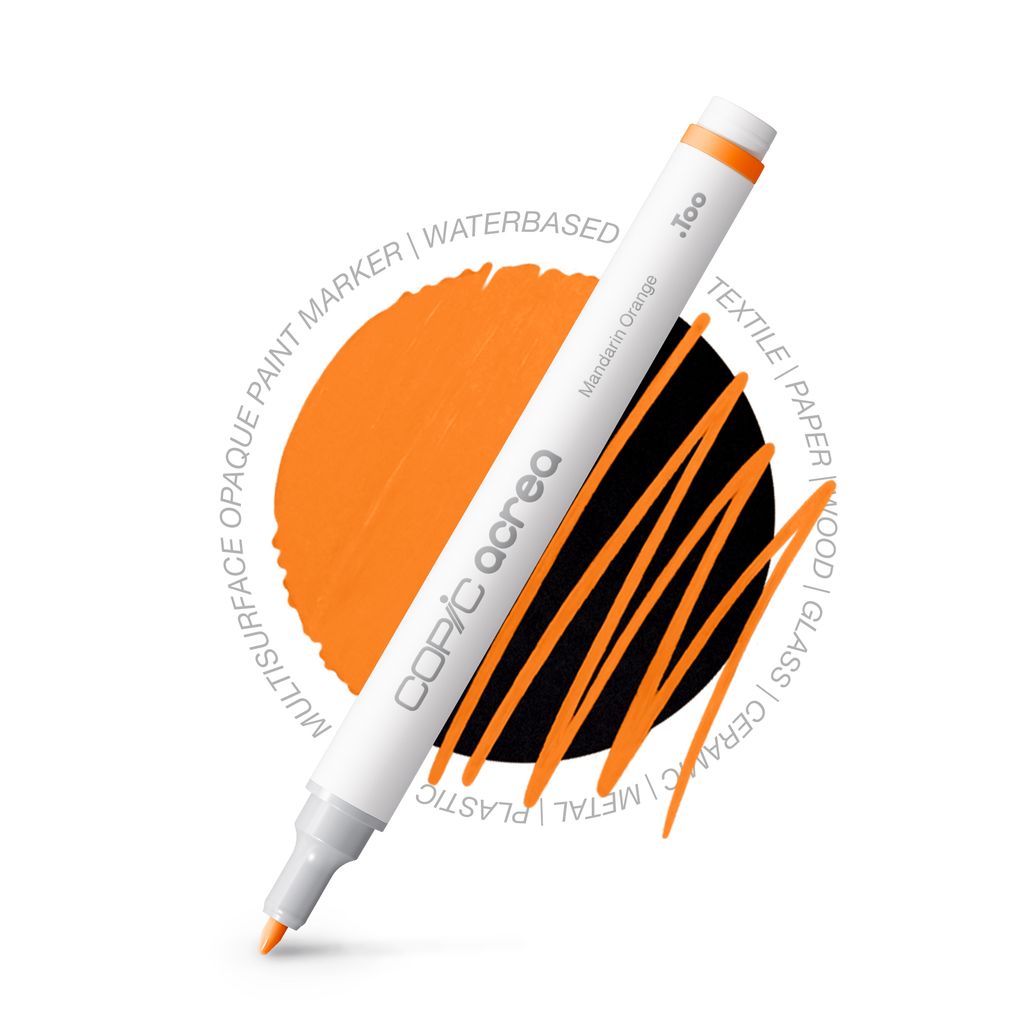 Copic Acrea Paint Marker Mandarin Orange