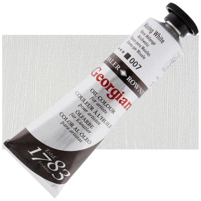 Daler Rowney Georgian Oil 38ml 007 Mixing White