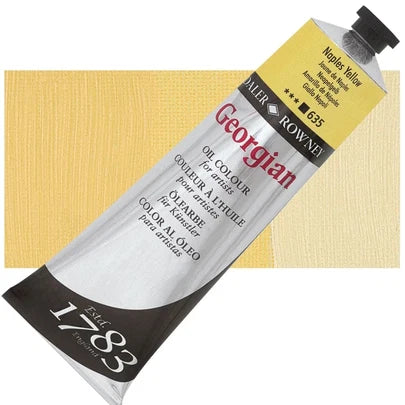 Daler Rowney Georgian Oil 225ml 635 Naples Yellow