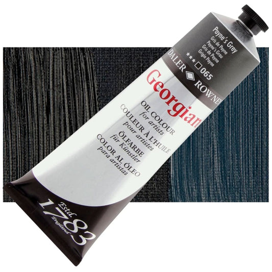 Daler Rowney Georgian Oil 225ml 065 Payne's Grey