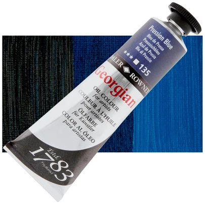 Daler Rowney Georgian Oil 38ml 135 Prussian Blue