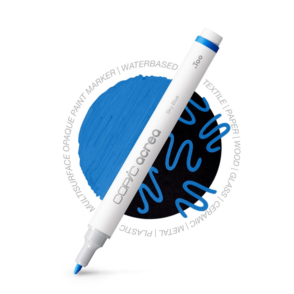 Copic Acrea Paint Marker Sky Blue