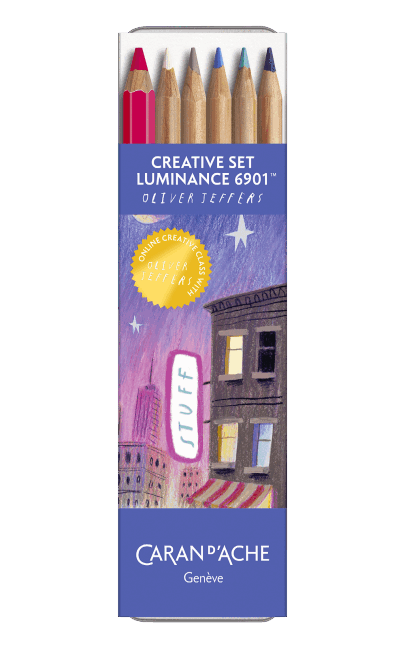 Caran D'Ache Luminance Creative Set - Oliver Jeffers 10 Piece