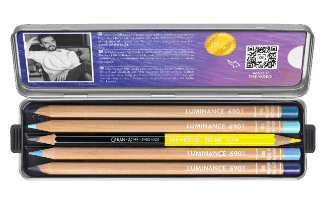 Caran D'Ache Luminance Creative Set - Oliver Jeffers 10 Piece