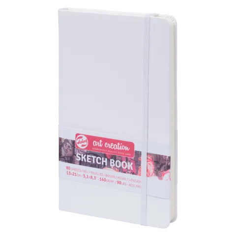 Talens Art Creations Sketchbook 140gsm 13 x 21cm White
