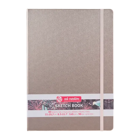 Talens Art Creations Sketchbook 140gsm A4 Champagne Pink