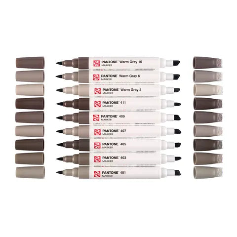 Talens Pantone Marker Set X9 Warm Grey