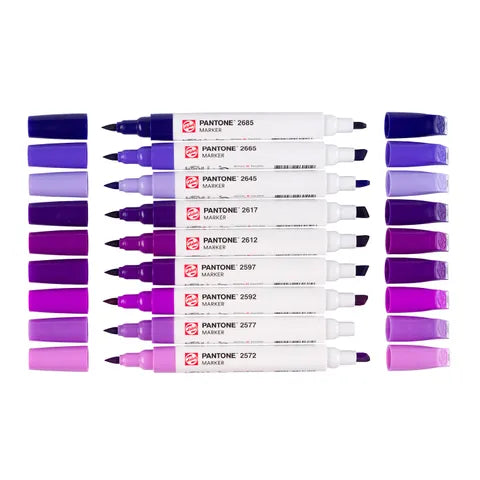 Talens Pantone Marker Set X9 Purple