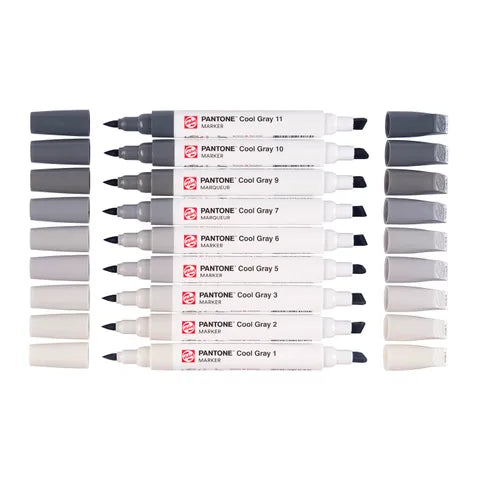 Talens Pantone Marker Set X9 Cool Grey