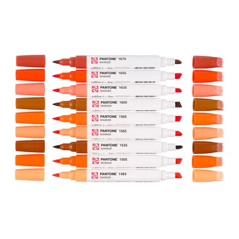 Talens Pantone Marker Set X9 Warm Red