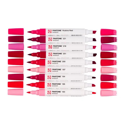 Talens Pantone Marker Set X9 Cool Red