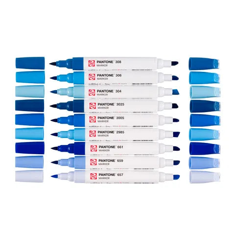 Talens Pantone Marker Set X9 Blue