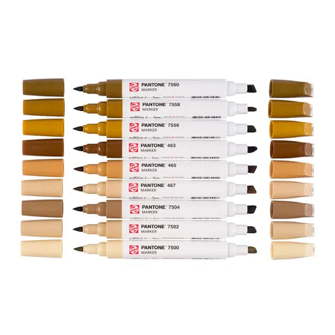 Talens Pantone Marker Set X9 Brown