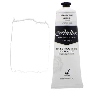 Atelier Interactive 80ml Titanium White
