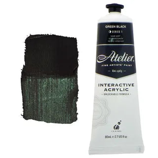 Atelier Interactive 80ml Green Black