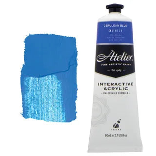 Atelier Interactive 80ml Cerulean Blue