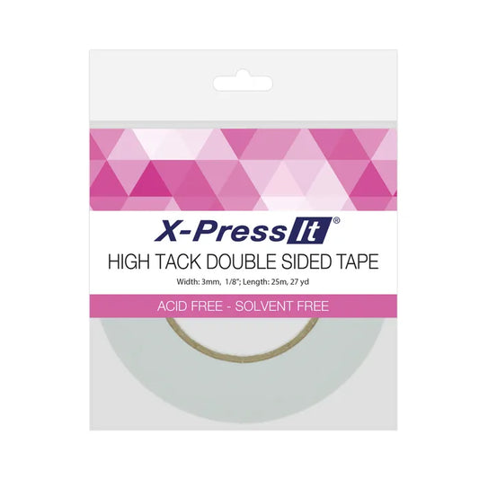X-Press It High Tack Double Sided Tape 3mm x 25m