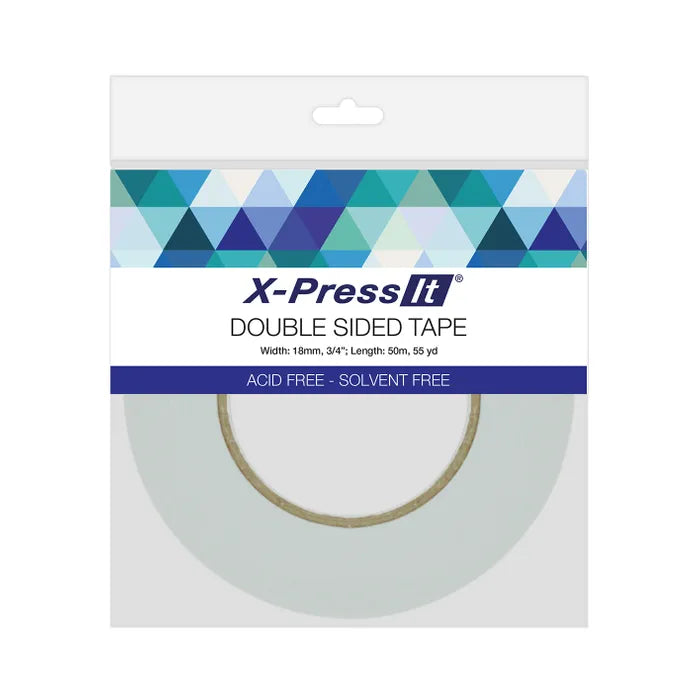 X-Press It Double Sided Tape 18mm x 50m