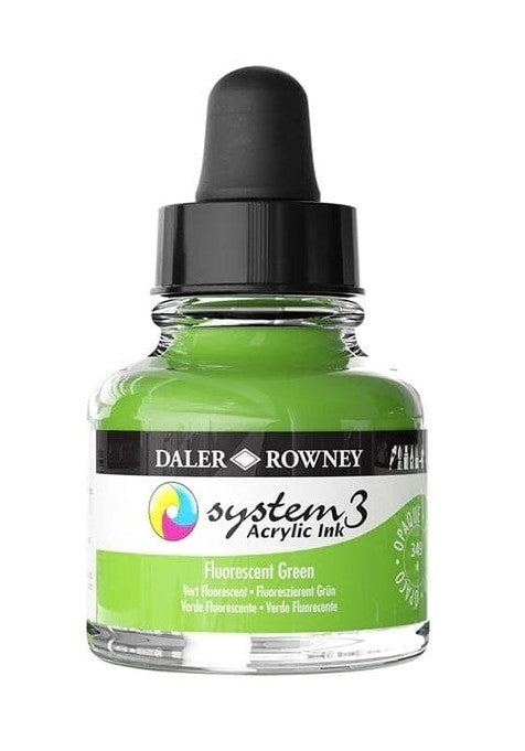 Daler System3 Ink 29.5ml 349 Fluoro Green