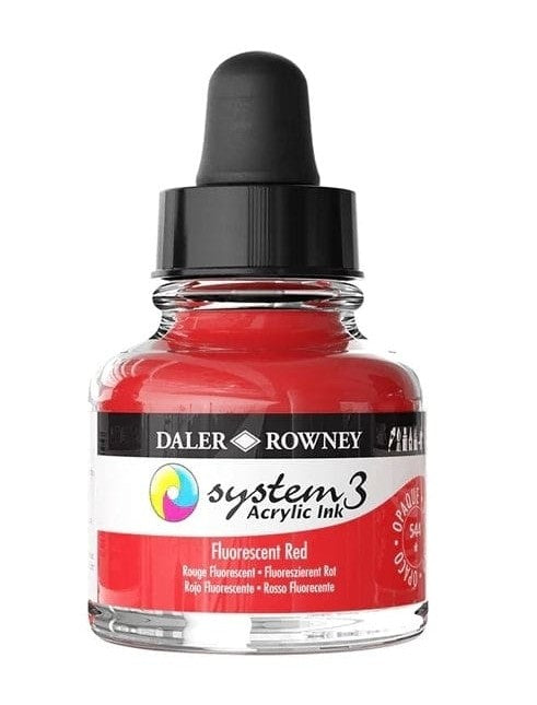 Daler System3 Ink 29.5ml 544 Fluoro Red