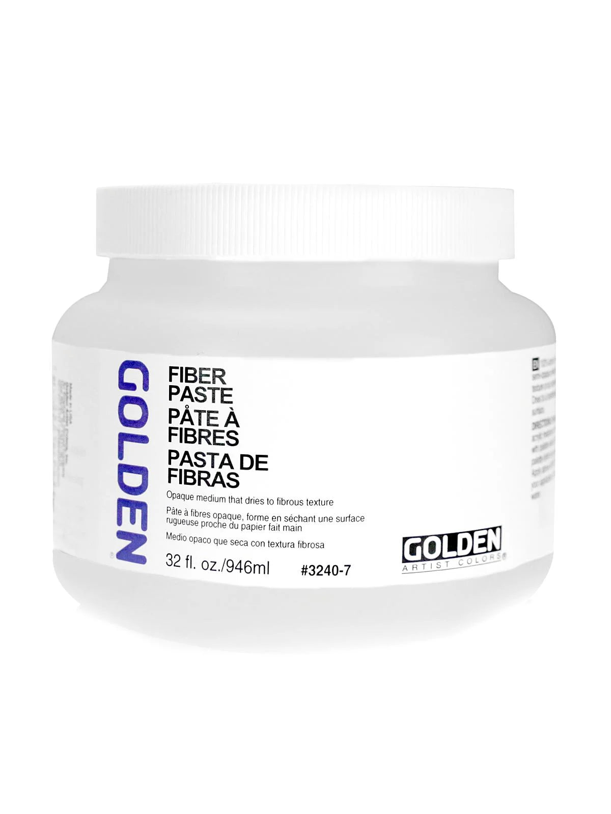 Golden Fiber Paste 946ml Tub