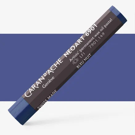 Caran d'Ache 6901 Neoart Wax Oil Pastel 149 Night Blue