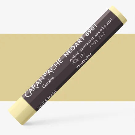 Caran d'Ache 6901 Neoart Wax Oil Pastel 242 Primrose