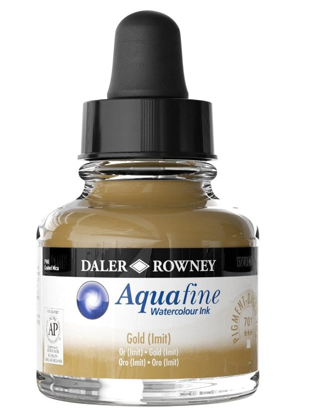 Daler Aquafine Ink 29.5ml 701 Gold (Imitation)