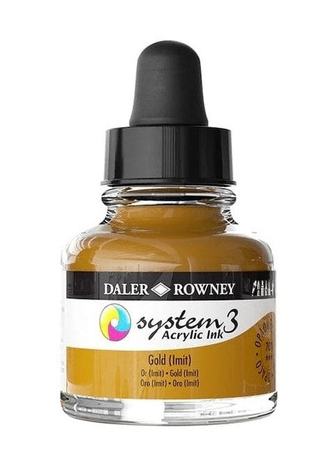 Daler System3 Ink 29.5ml 701 Gold Imitation