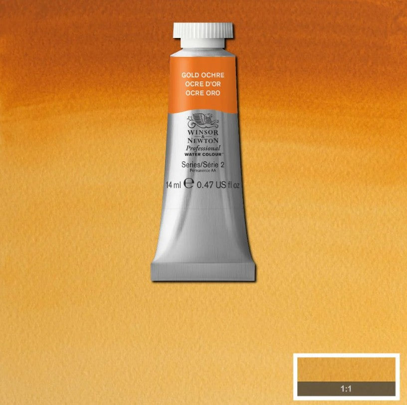 Winsor & Newton Artists' Watercolour 14ml Gold Ochre