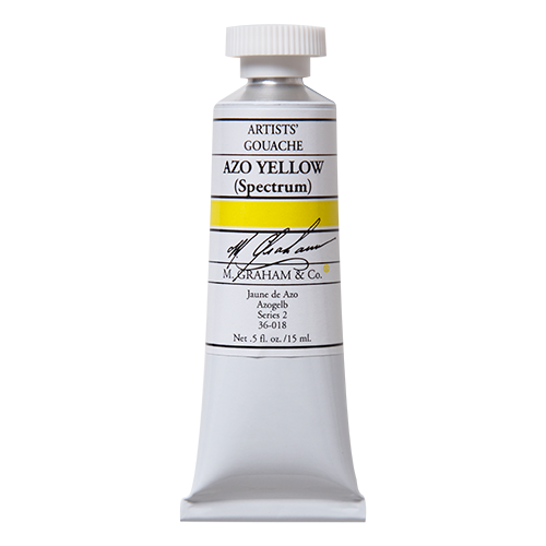 M Graham Gouache 15ml Azo Yellow (Online Only)
