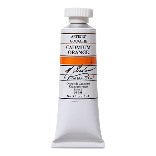 M Graham Gouache 15ml Cadmium Orange (Online Only)