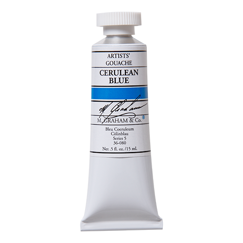 M Graham Gouache 15ml Cerulean Blue (Online Only)