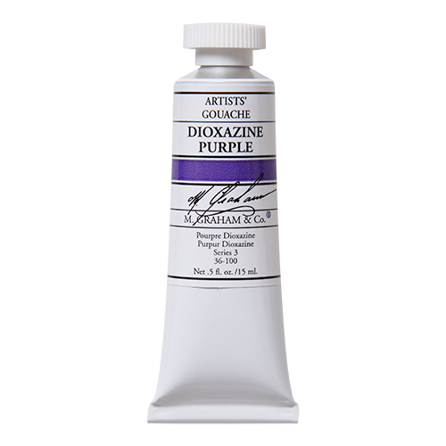 M Graham Gouache 15ml Dioxazine Purple (Online Only)
