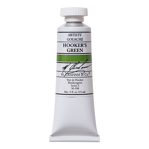 M Graham Gouache 15ml Hooker's Green (Online Only)