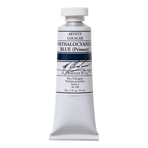 M Graham Gouache 15ml Phthalo Blue (Online Only)