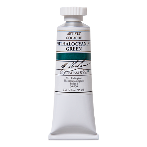 M Graham Gouache 15ml Phthalo Green (Online Only)