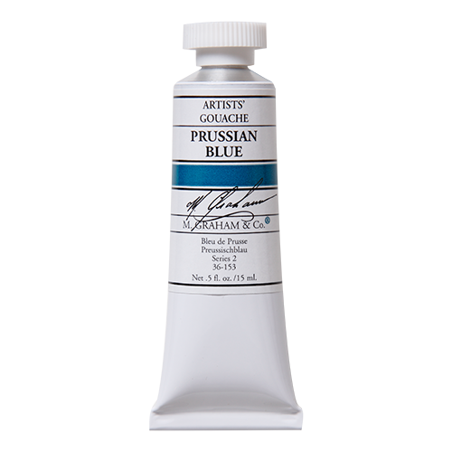 M Graham Gouache 15ml Prussian Blue (Online Only)