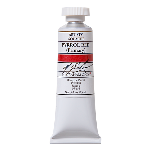 M Graham Gouache 15ml Pyrrol Red (Online Only)