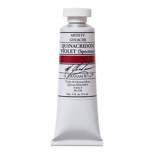 M Graham Gouache 15ml Quinacridone Violet (Online Only)
