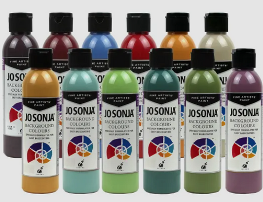 Jo Sonja's Acrylic Artists' Background Potting Shed Colours 250ml Bottle (discontinued & online only)