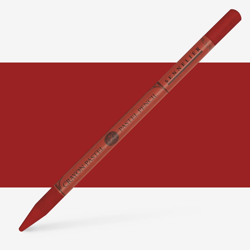 Sennelier Pastel Pencil Burnt Madder 376