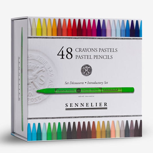 Sennelier Pastel Pencil Set 48 Assorted